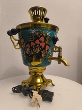 Elektrischer Samowar Russland 1993 1kw 3 Liter  Vintage Mit Kabel