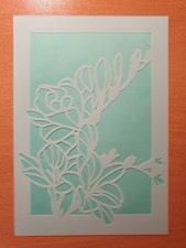 Schablone Blüte 1 Ornament