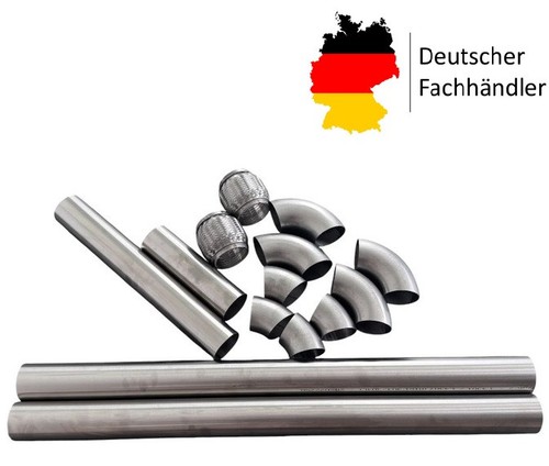 Bausatz auspuff edelstahlrohr - bausatz,