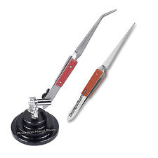 Prestige 3rd Third Hand Basis Löten Pinzette helfende Hand Schmuck Werkzeuge