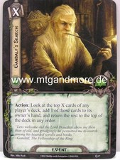 Lord of the Rings LCG  - 1x Gandalf's Search  #067 - Base Set