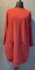 Damen Stricktunika Kleid Gr 48