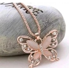 Damen Rosegold Kette Halskette