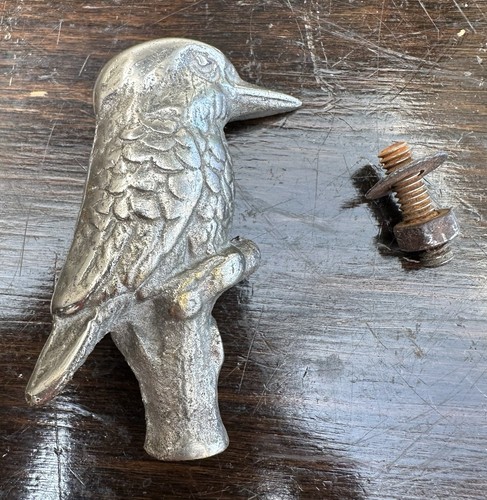 Antiker eisvogel nickel - eisvogel, auf