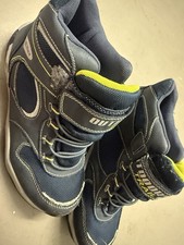 Winterschuhe Gr. 35 Blau Stiefel Boots Schuhe Gefüttert