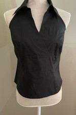 Sommer Bluse,S,Oliver 36,38 Schwarz . Neu. Neckholder.