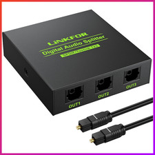 Optischer Audio Splitter 1x3