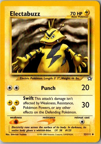 Pokemon elektek 111 - elektek, neo