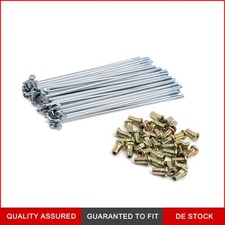 36 Sätze Rad plattierte Speichen 150 mm Länge mit Nippeln für Motorrad Roller