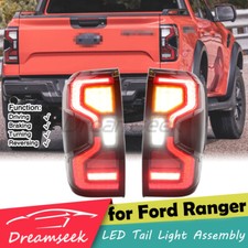 LED Rückleuchten für Ford Ranger 2022+ Klarglas Bremse Rücklichter Heckleuchten