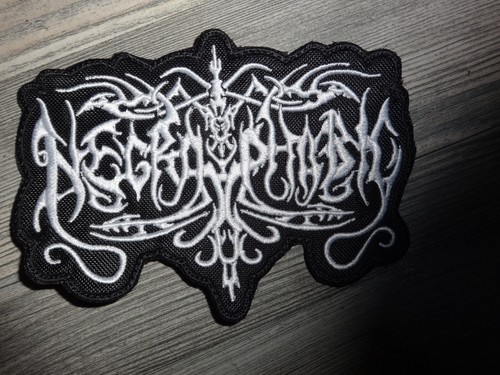 Necrophobic patch shape - patch, black