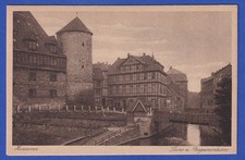 Alte AK Hannover Leine und Beguinenturm, ohne Jahr, unbenutzt