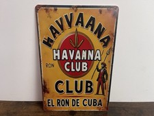 HAVANA CLUB RUM Blechschild 20 X 30cm Werbeschild Retro Vintage Bar Deko