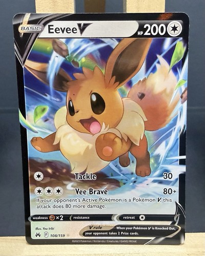 Pokémon tcg eevee - eevee, v