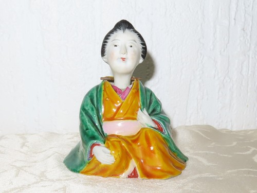 Porzellan geisha mit - "geisha",