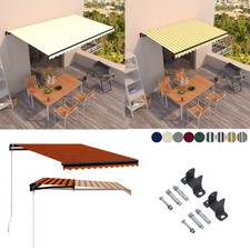 4x3m 5x3m 6x3m Markise Sonnenmarkise Balkonmarkise Sonnenschutz Gelenkarmmarkise