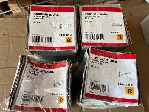 Schlossschrauben restposten - schlossschrauben,