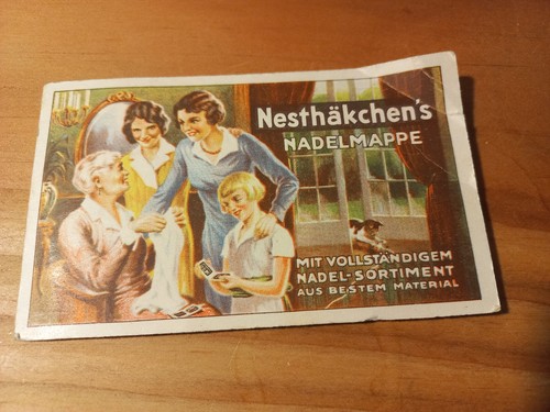 Alte nesthäkchen nadelmappe - nesthäkchen's,