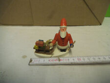 Aus/für die  Puppenstube, Weihnachtsmann mit Schlitten
