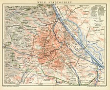 Wien Stadtgebiet historischer
