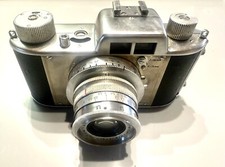 Akarette Kamera mit Radionar 50mm f/3,5