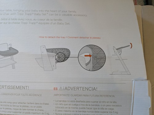 Stokke tripp trapp - tripp, kinderstuhl