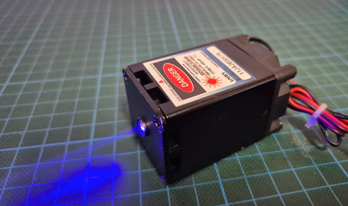Lasermodul 450nm 400mw - lasermodul,