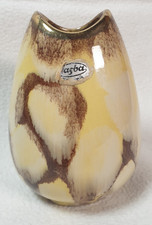 JASBA Keramik Vase Vintage 50er 582/12 Fischmaul FAT LAVA