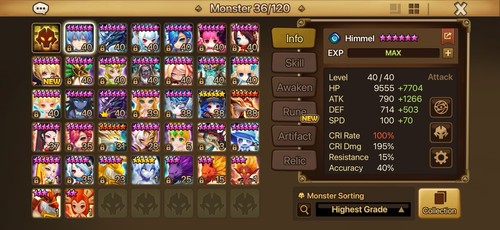 Summoners war account - account, ld