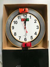 Wanduhr Racing Wall Clock Sportwagen Uhr Rennbahn Spielzimmer