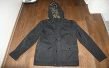 schwarzer Parka PRIMARK Gr M 170/176 Jacke mit gestepptem Innenfutter
