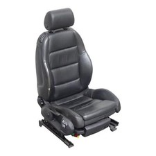 Audi A4 B6 8H Cabrio Sitz Ledersitz schwarz vorne rechts