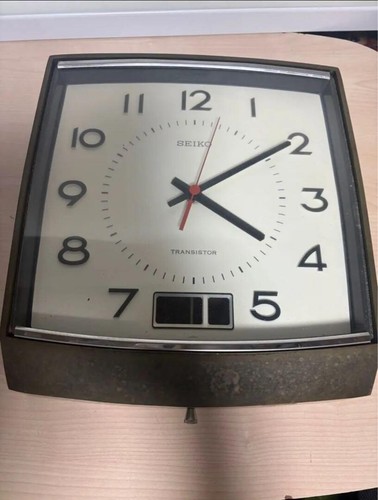 Seiko transistor wanduhr eckig - transistor,