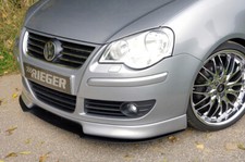 Rieger Spoilerlippe Lippe Ansatz passend für VW Polo 9N Facelift 00047121