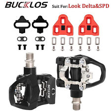 für Shimano SPD/LOOK Delta Pedale Clip Pedals for MTB Peloton Spin Road Bike 
