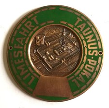 Plakette Limesfahrt Taunus