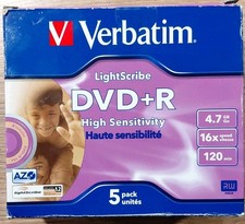 5er Pack - VERBATIM - DVD+R -