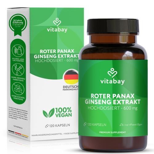 Roter panax ginseng extrakt - roter,