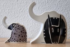 Rosenthal Studio-linie 2 x Vase Elefant designed by Johan van Loon 