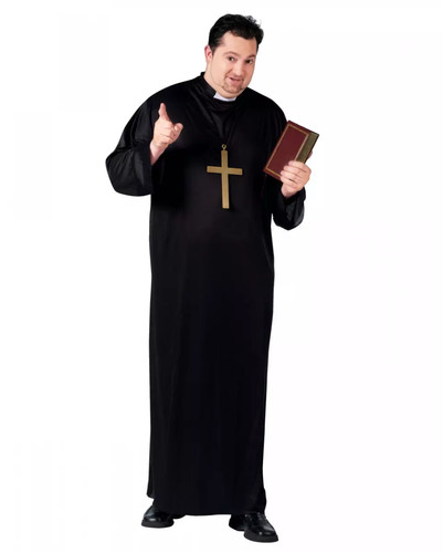 Klassisches priester kostüm - klassisches,