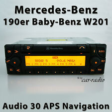 Original Mercedes Audio 30 APS 190er Navigationssystem Baby Benz W201 Radio Navi