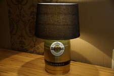 LED-Tischlampe aus einer echten Warsteiner 5 L Bierfaß Bierdose Lampe Grau Dose