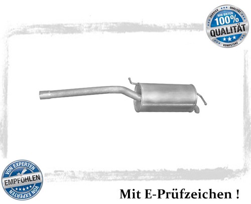 Endschalldämpfer für - , vw