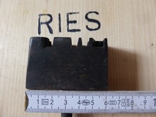 Brenneisen, Brennstempel , " RIES " Massives Material