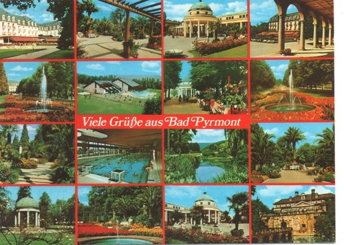 Postkarte niedersachsen bad - niedersachsen,