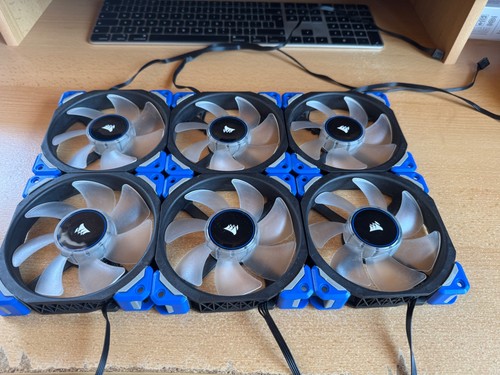 Corsair ml120 pro - 6x, blue