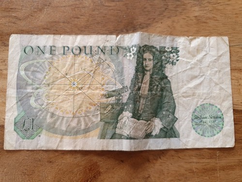 One pound bank england - one,