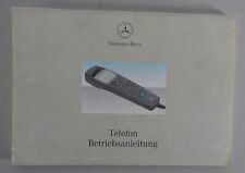 Betriebsanleitung Mercedes Autotelefon für S-Klasse W2220 CLK W208 SL R129 2000