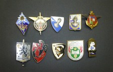 10 Abzeichen Frankreich