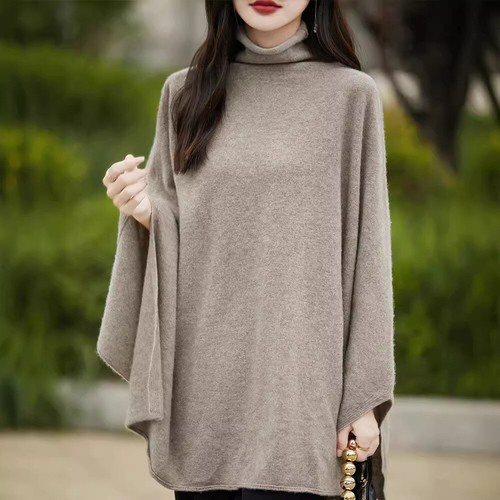 100 wolle poncho damen - 100%,